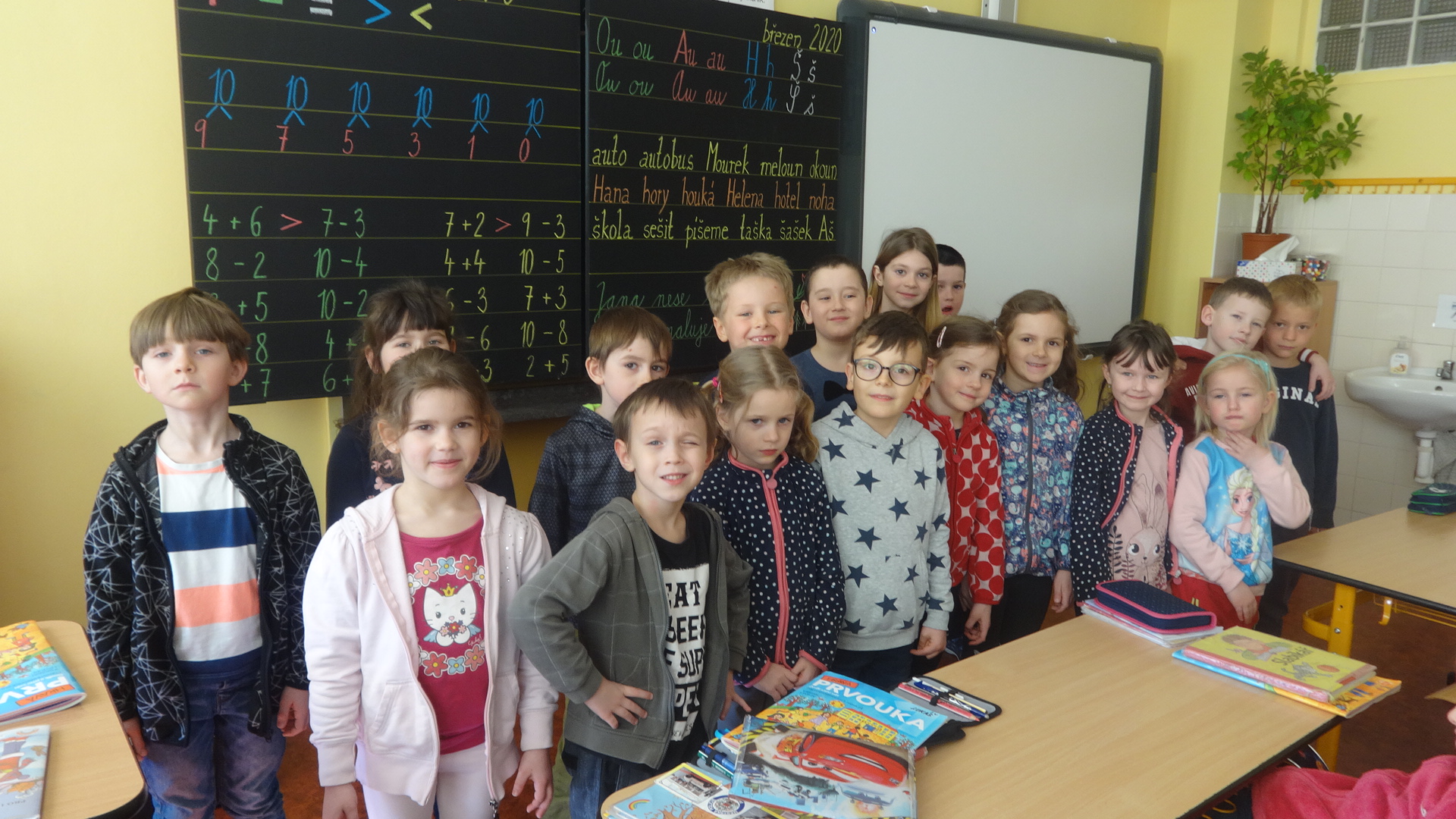 Děti z MŠ Na Balkáně se těší do školy