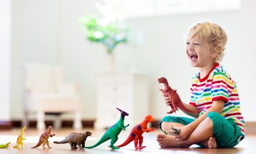 Procvičení paměti pomocí činností s dinosaury