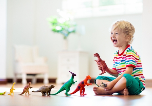 Procvičení paměti pomocí činností s dinosaury