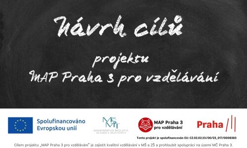 Návrh cílů projetu MAP Praha 3 – konzultační fáze