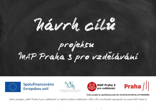 Návrh cílů projetu MAP Praha 3 – konzultační fáze